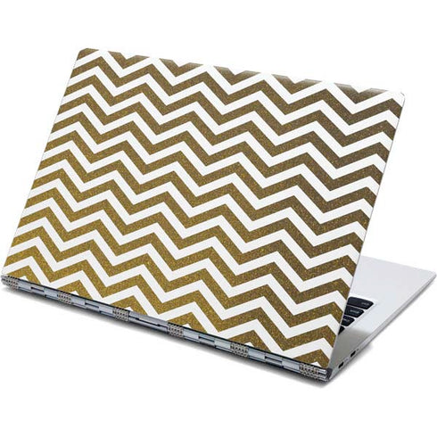 Gold Chevron Yoga 910 2-in-1 14in Touch-Screen Skin